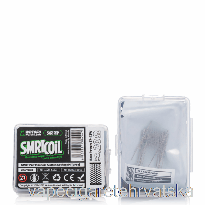 Vape Hrvatska Wotofo Smrt Pamučni Set [pamučni Set] Nexmesh Turbo